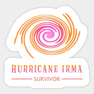 Hurricane Irma Survivor Sticker
